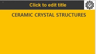 L3 Ceramic Crystal Structure MS [upl. by Bronny]