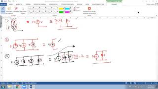 Ejercicios sobre reducción de fuentes circuitos eléctricos [upl. by Airol]