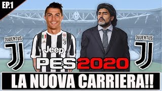 INIZIA LA NUOVA CARRIERA PES 2020 CAMPIONATO MASTER CON LA JUVENTUS DI MARADONA  EPISODIO 1 [upl. by Arahsal]