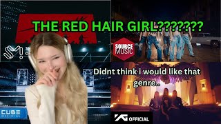 Reacting to KPOP girl groups for THE FIRST TIME Blackpink Aespa Le Sserafim Kep1er GIDLE [upl. by Ramhaj]