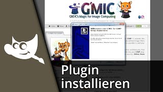 Gimp Plugin installieren amp deinstallieren ✅ Tutorial [upl. by Whittaker]