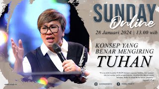 SUNDAY ONLINE quotKONSEP YANG BENAR MENGIRING TUHANquot  28 JAN 2024  pk 1300 WIB  PS DEBBY BASJIR [upl. by Akselav388]