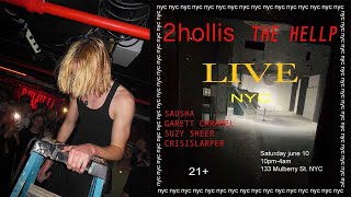 2hollis Live Debut in NYC 61023 FULL SET [upl. by Anaylil]