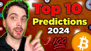 Crypto Predictions 2024 My TOP 10 LIST [upl. by Salli919]