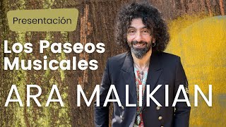 Ara Malikian presentación de Los Paseos Musicales [upl. by Binni]