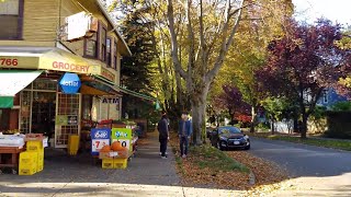 Vancouver STREET ENDTOEND WALK BARCLAY STREET From Burrard St to Lagoon Drive Stanley Park [upl. by Adieno]