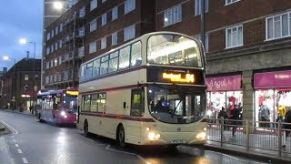 Buses amp Trains at Leicester November 2018 [upl. by Etna480]