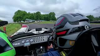 Caterham 620S Cadwell Park 210524  A few moments [upl. by Jestude]