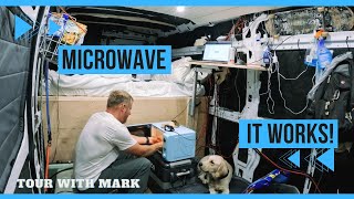 Victron Inverter  Microwave Works  VANLIFE [upl. by Zanas]