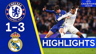 Chelsea 13 Real Madrid  Champions League Highlights [upl. by Waldo]