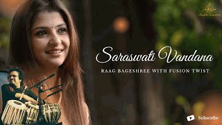 Saraswati Vandana in Raag Bageshree  Kaushiki Chakraborty  Bickram Ghosh [upl. by Ahsinid335]