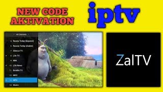 Zal tv iptv  Code aktivation new [upl. by Torrin]