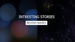 Intresting Stories Behind Names EP01TeluguDeepak Vardhan [upl. by Oirifrop]