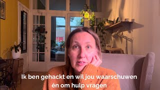 MOESMEISJE LIVE  Ik ben gehackt op Instagram en wil jou waarschuwen en om hulp vragen [upl. by Sirah418]