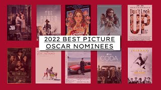 2022 Academy Award Best Picture Nominees  Movie Trailers Compilation [upl. by Ramsdell770]