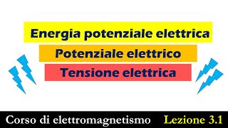 Lenergia potenziale lezione di fisica [upl. by Even383]