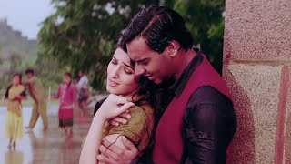 Saathi Mere Tere Bina 4k Video  Itihaas  Ajay Devgn Twinkle Khanna  Alka Yagnik Kumar Sanu [upl. by Eenahs]