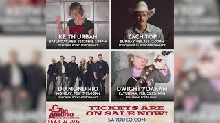 San Antonio Stock Show amp Rodeo announces first group of entertainers [upl. by Rickard138]