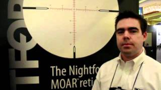 SHOT Show Report Nightforce Optics for 2012 [upl. by Nomled158]