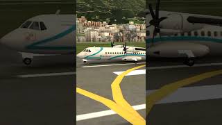 Air Dolomiti Landing  Innsbruck Airport  World of Airports game [upl. by Saucy]