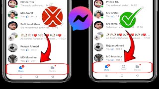 Messenger Kişiler Seçeneği Gösterilmeme Sorunu Nasıl Düzeltilir  Messengerda Kişiler Seçeneği Eksi [upl. by Sitoeht271]