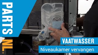 Niveaukamer vervangen van vaatwasser PartsNL uitleg [upl. by Bertina]