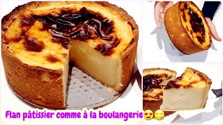 Recette du Flan pâtissier  très facile à réaliser déliiiicieux [upl. by Sheelah899]