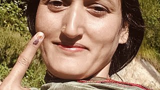 my first day of voting in Kishtwar Bunjwah I am so excited about voting day 😘😘😘 [upl. by Wolfram55]