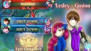 LESLEY  GUSION  MOST EPIC COMEBACK EVER🔥 [upl. by Lativa934]