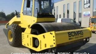 Compacteur monocylindre BOMAG BW213D4 [upl. by Wilton]