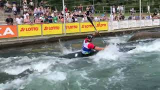 Kanuslalom WM 2022 in Augsburg [upl. by Attiuqaj]