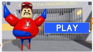 roblock spider barry prison run [upl. by Fessuoy]