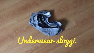 Underwear Sloggi  try on haul [upl. by Eninej753]