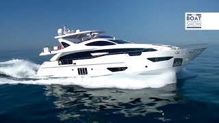 ITA AZIMUT 95 RPH  Prova  The Boat Show [upl. by Azzil]