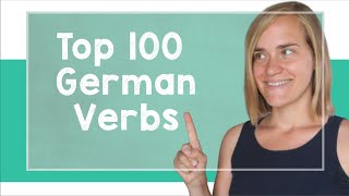 Learn the Top 100 German Verbs in Different Tenses  A1A2 with Jenny [upl. by Nuahsyd]