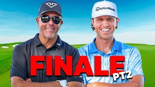 Phil Mickelson Vs Grant Horvat  Final 9 Holes [upl. by Zipnick]