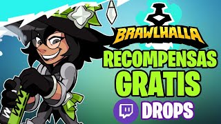 COMO CONSEGUIR CÓDIGOS DE BRAWLHALLA MEDIANTE TWITCH DROPS  Guía en Español 2024 [upl. by Antipas731]