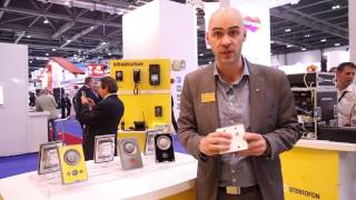 IFSEC 2015 Piet De Vriendt presents the Turbine Mini IP Intercom Station 1 TMIS 1 [upl. by Warfold]