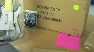 Rock Band Unboxing  Xbox 360 [upl. by Adaminah]