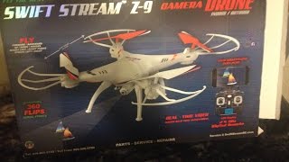 How To Take Video with Swift Stream Z9 Camera Drone [upl. by Aratal]