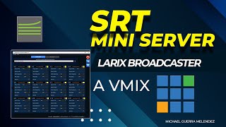 Conectar Celular a Vmix con Larix Broadcaster SRT Mini Server [upl. by Allicirp255]