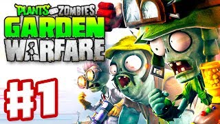 Plants vs Zombies Garden Warfare  Gameplay Walkthrough Part 1  Garden Ops Multiplayer Xbox One [upl. by Oinoitna969]