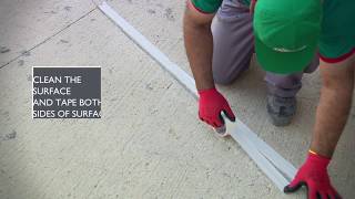 How to apply Polyurethane Sealant  Covering Blanks with Polyurethane Sealant  Somafix [upl. by Serdna28]