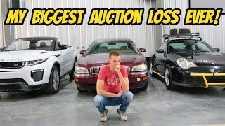 How I lost 26632 selling 3 cars in an online no reserve auction Im an idiot [upl. by Eelesor826]