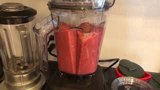 TechTalk Berry Smoothie with the Vitamix Venturist V1200 Costco Blender [upl. by Lak]