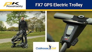 PowaKaddy FX7 GPS Electric Trolley [upl. by Letnuhs]