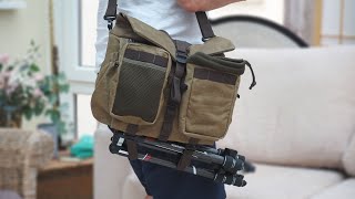 A Look At The Wotancraft Pilot Lightweight Modular Camera Sling Bag [upl. by Acissehc40]