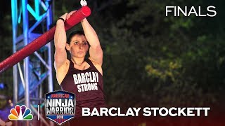 Barclay Stockett at the Dallas City Finals  American Ninja Warrior 2018 [upl. by Staffard]