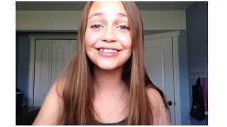 6th Grade Makeup Tutorial Lily Katherine [upl. by Alimat]