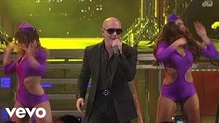 Pitbull  International Love Live On Letterman [upl. by Adnawt]